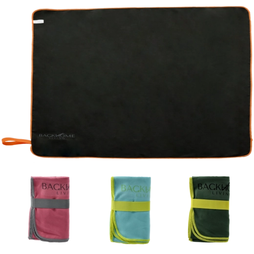 Badehåndklæde 150 × 80 cm, hurtigtørrende mix af farver