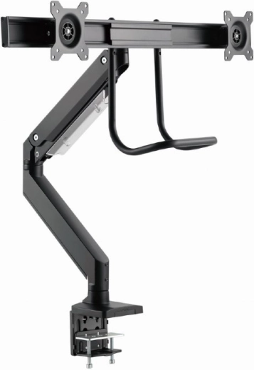 Dobbeltarm til 2 skærme op til 32" med bordmontering