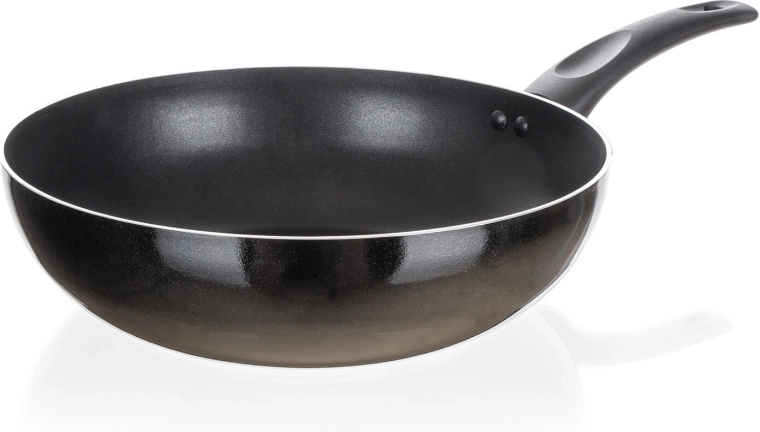 Wokpande 28 cm med nonstick-belægning CUISINO BLACK