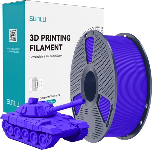 Sunlu PLA+ High‑Speed blå filament 1,75 mm