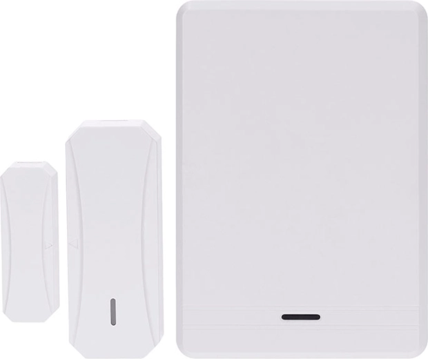 Solight smart Wi‑Fi gong med magnetisk sensor til døre og vinduer til stikkontakt
