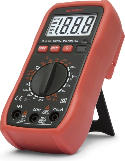 Maxwell digitalt multimeter i lommeformat