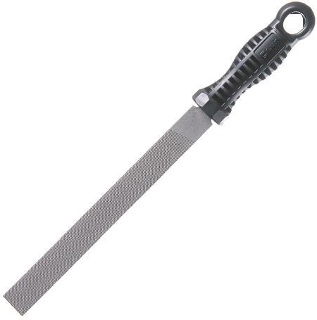 Flad fil 200 mm, fin krydssnit, let