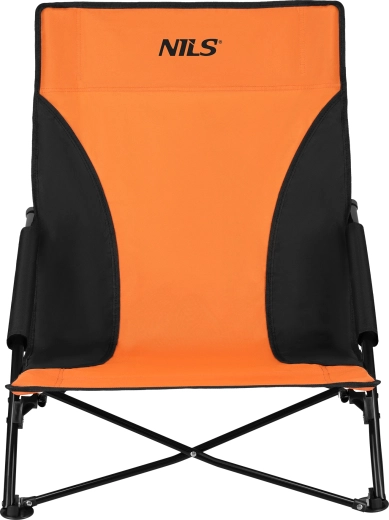 Sammenklappelig strandstol NILS NC3035 orange-sort