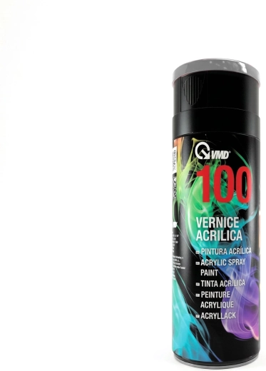 Akryl-emaljespray til metal, plast og træ 400 ml – aluminium