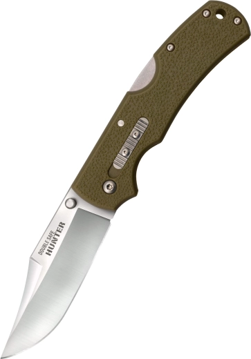 Cold Steel Double Safe Hunter grøn jagtfoldekniv 8,9 cm