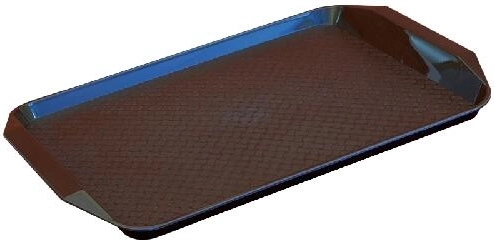 Serveringsbakke DONALD 39 × 27 cm, plast, mix af farver