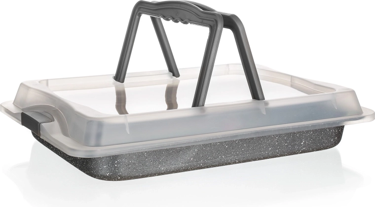 Bageplade med låg GRANITE 42x29x4,5