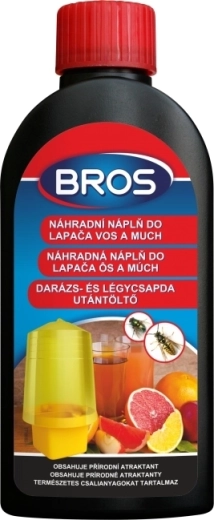 BROS refill til fælde for hvepse, gedehamse og fluer 200 ml
