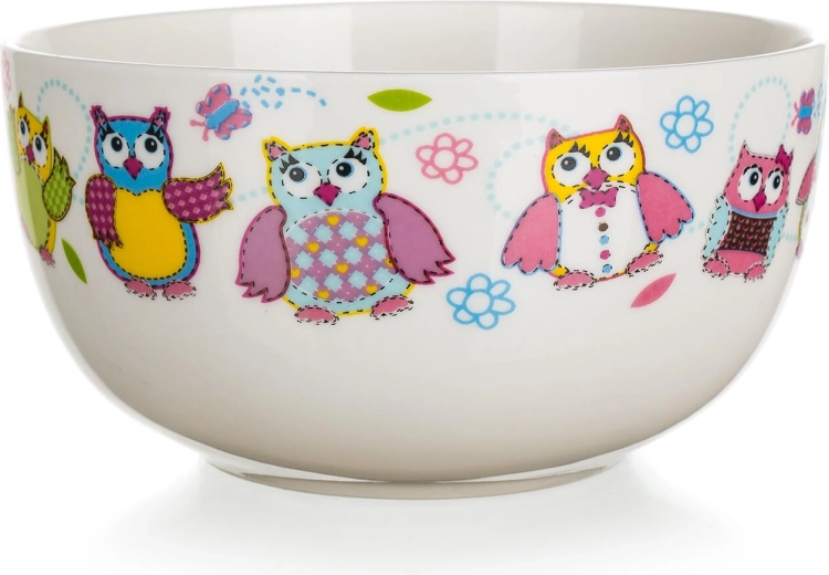 Keramisk skål UGLE 13 cm