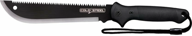 Machete Cold Steel Axis 28 cm med sav og nylonhylster