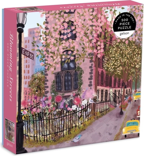 Puslespil Blomstrende gader – 500 brikker GALISON