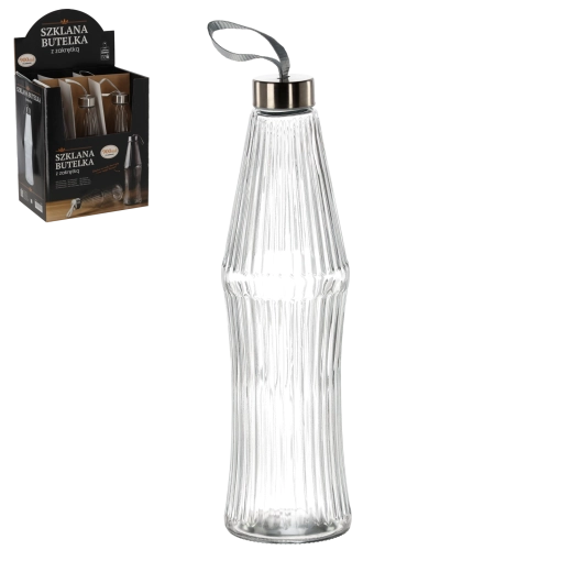 Flaske 900 ml med skruelåg - 6 stk.