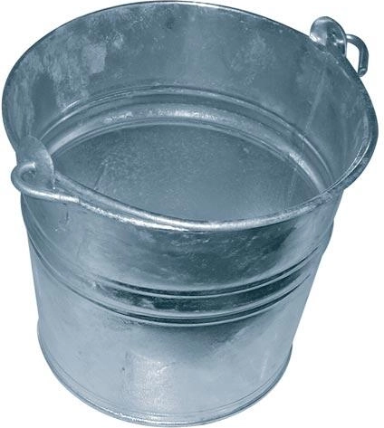 Galvaniseret spand 8 l KOVOTVAR