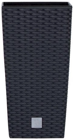 Urtepotteskjuler Rato Square antracit 32,5 × 32,5 × 61 cm, 21/49 l