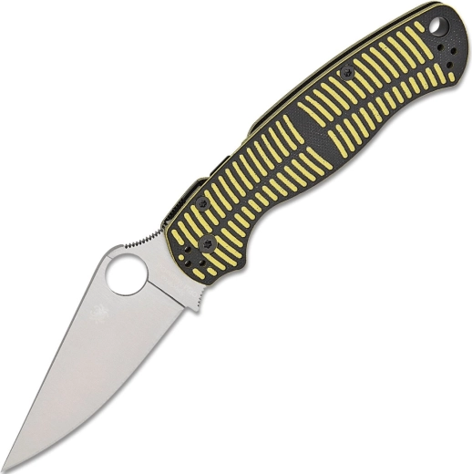 Spyderco Para Military 2 Salt foldekniv gul-sort 8,8 cm