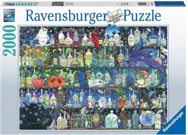 RAVENSBURGER puslespil 2000 brikker – Giftes og eliksirer