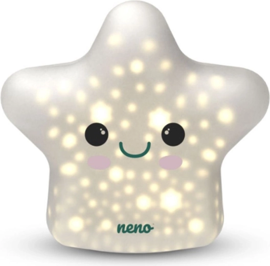 Neno silikone natlampe Shine formet som en stjerne