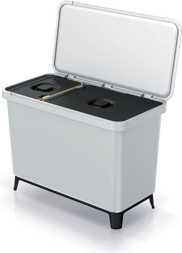 Dobbeltkammer sorteringsskraldespand Systema 10 + 23 l