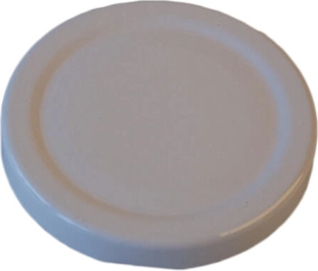 Skruelåg TWIST 63 mm hvid (10 stk.)