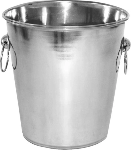 Rustfri vinkøler-spand 4 l