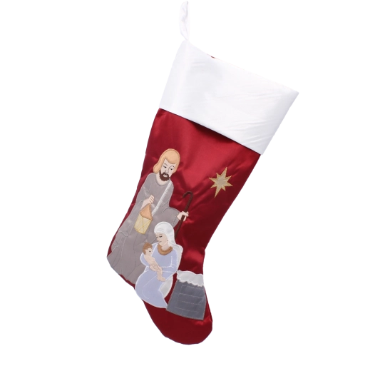 Julestrømpe Den Hellige Familie – gavepynt