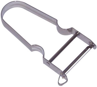 Y-køkkenskræller i rustfrit stål, klinge 4,5 cm
