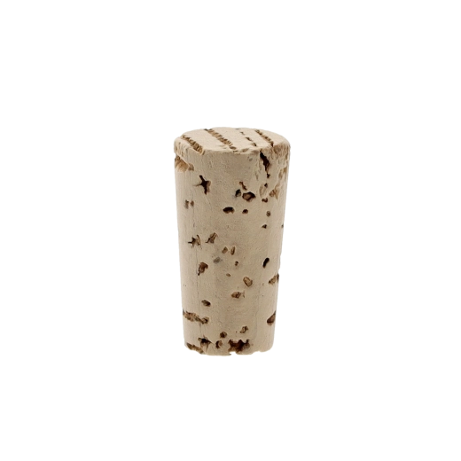 Naturlig kegleformet korkprop 21 × 40 mm til flasker