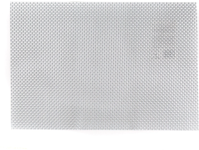 Dækkeserviet PIATTO 45 × 30 cm hvid-grå