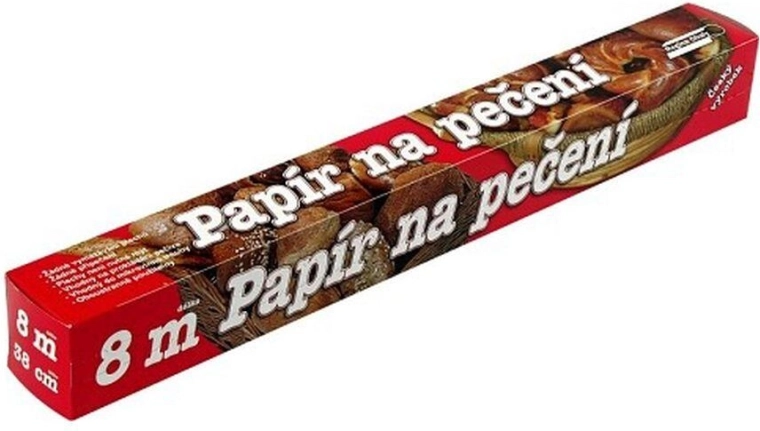 Brunt bagepapir 38 cm x 8 m