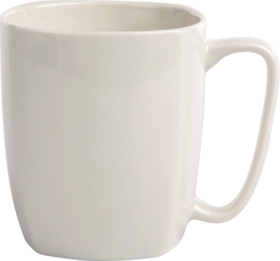 Regular firkantet krus 400 ml uden dekoration