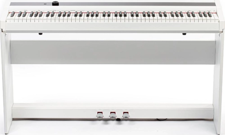 Digitalpiano SDP 50 WH med stativ og pedaler