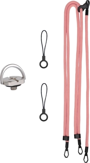 Sunnylife multifunktionel nakkestrop til DJI Osmo Pocket 3 – pink