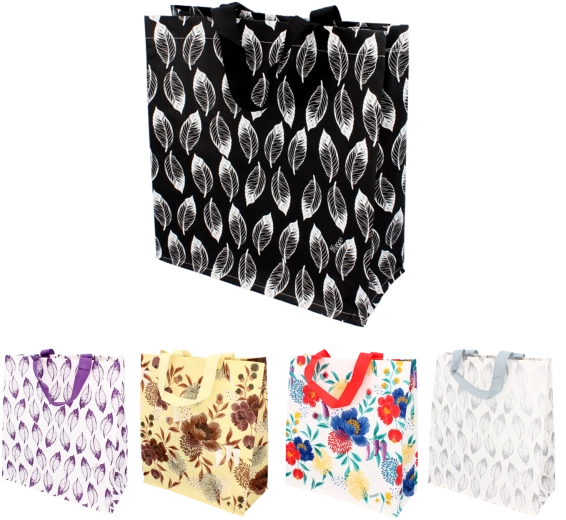 Indkøbspose 14 l af lamineret polypropylen