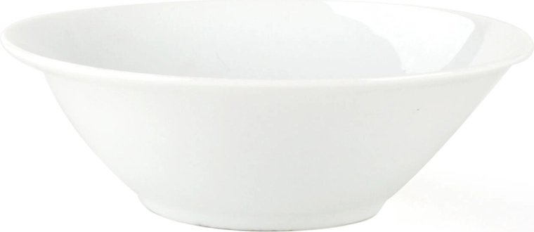 Porcelænsskål 15,5 cm hvid