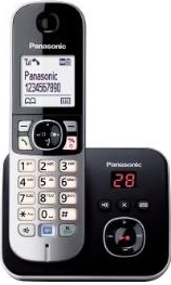 Panasonic trådløs DECT-telefon KX-TG6821 sort
