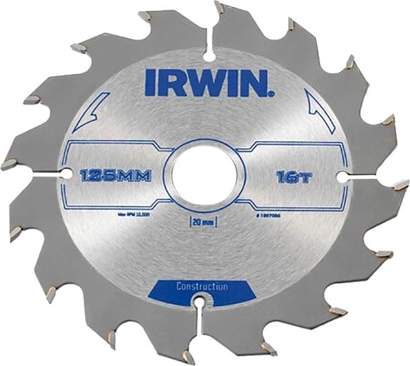 IRWIN savklinge 125 mm, 16 tænder, til træ