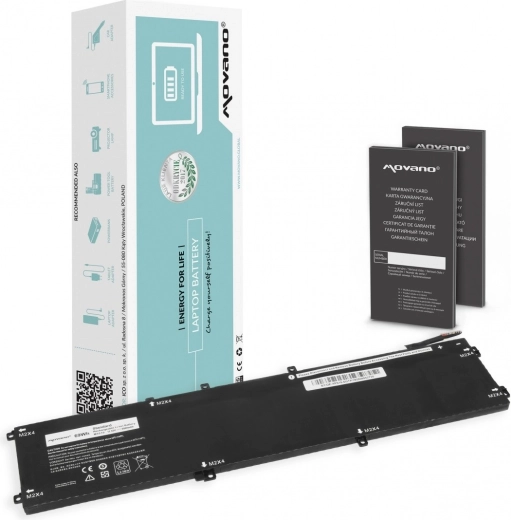 Movano-batteri til Dell XPS 15 9550, 6000 mAh (69 Wh)