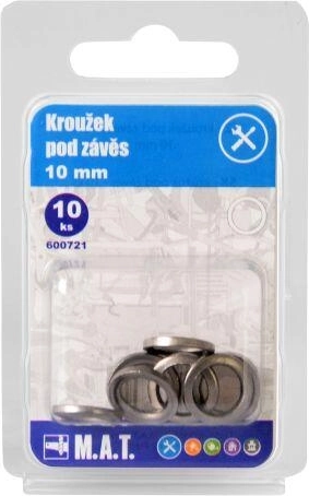 afstandsskiver til hængsel 10 mm (10 stk.)