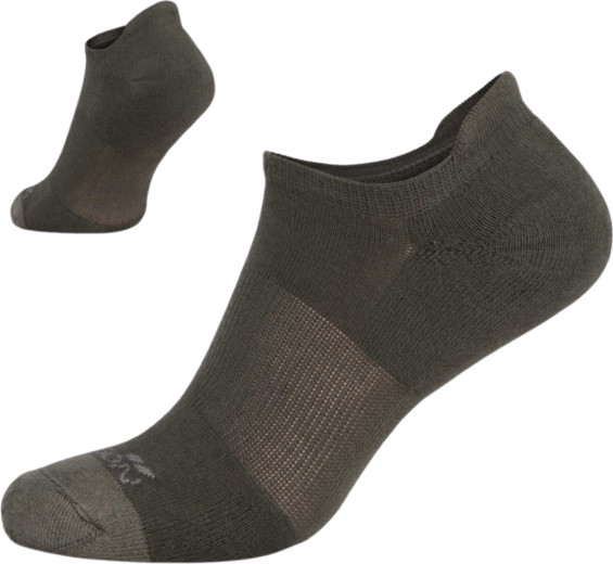 Usynlige sokker PENTAGON, olivengrønne, størrelse 42–44