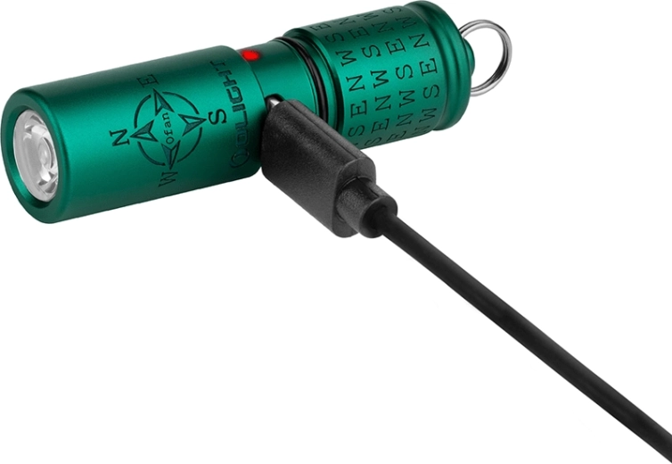 Olight i1R 2 Pro lommelygte til nøgler med USB‑C opladning