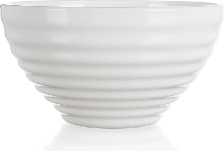 Glaskål 13 cm HARENA hvid