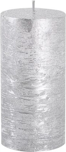 Rustik lys Provence 12 cm grøn