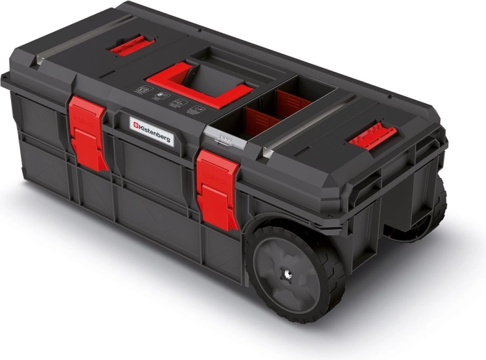Rullende værktøjskuffert X-Block Tech, 79,5 × 38 × 30,7 cm, sort