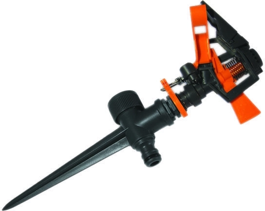 Pulserende plastvandspreder med serieforbindelse, rækkevidde 24 m