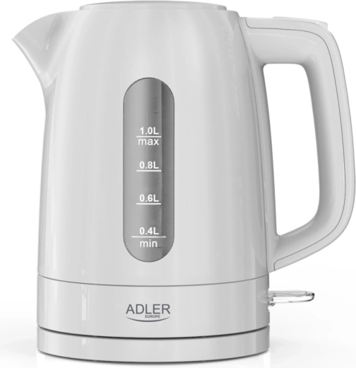 Elektrisk elkedel Adler 1 l hvid