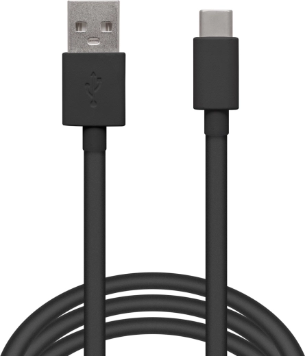 USB-C-datakabel sort 1 m