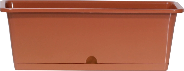 Plastkasse CAMELIA 59,5 cm terrakotta
