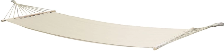 Hængekøje Samba ecru med træspredestang