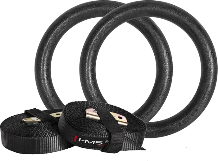 HMS TX05 gymnastikringe med justerbare stropper